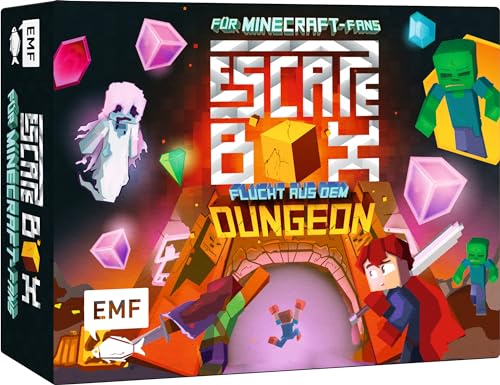 Edition Michael Fischer Die Escape-Box für Minecraft-Fans: Flucht aus dem Dungeon von Edition Michael Fischer