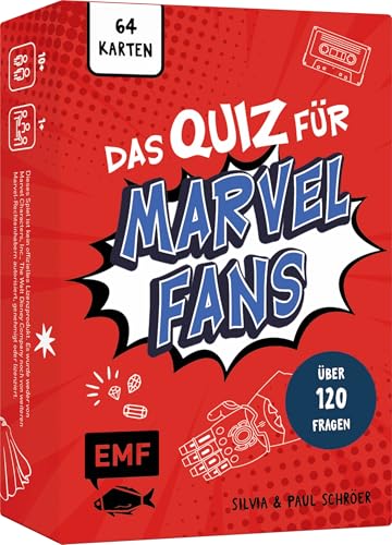 Edition Michael Fischer Kartenspiel: Das inoffizielle Quiz für Marvel-Fans. Mit über 120 starken Fragen für alle Superheld*innen-Fans Edition Michael Fischer Kartenspiel: Das inoffizielle Quiz für Marvel-Fans. Mit über 120 starken Fragen für alle Superheld*innen-Fans von Edition Michael Fischer