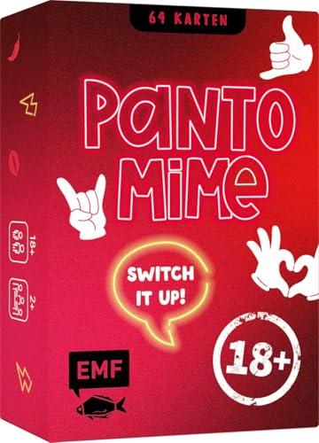 Edition Michael Fischer Kartenspiel: Pantomime – Switch it up! – Ü18. Rollentausch: Wer darstellt, muss auch raten! – Der Spieleklassiker mit Spicy Challenges – ab 18 Jahren Edition Michael Fischer Kartenspiel: Pantomime – Switch it up! – Ü18. Rollentausch: Wer darstellt, muss auch raten! – Der Spieleklassiker mit Spicy Challenges – ab 18 Jahren von Edition Michael Fischer