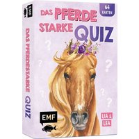 Kartenspiel: Das pferdestarke Quiz von den beliebten Social-Media-Stars Lia und Lea - # ponylife von EMF Edition Michael Fischer