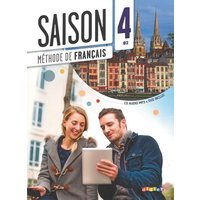 Saison Band 4: B2 - Kursbuch mit MP3-CD und DVD-ROM von Editions Didier