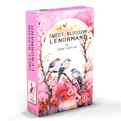 Dusserre – Sweet Blossom Lenormand (Französische Ausgabe) – Poetisches und inspirierendes Wahrsagenspiel – Wahrsagerisches Orakel von Editions Dusserre