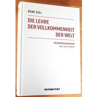 Die Lehre der Vollkommenheit der Welt von Editions d'Olt