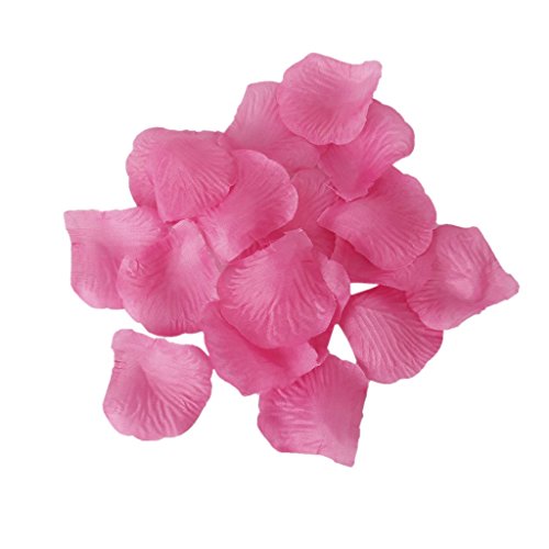 Edsdeyet 100 Stueck Rosenblaetter Hochzeit Blumen - Pink von Edsdeyet