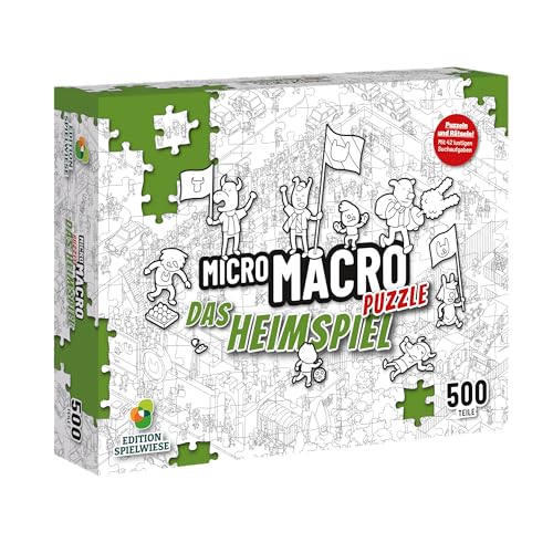 Edition SPIELWIESE, MicroMacro Puzzle #2: Das Heimspiel, Puzzle für kreative Entdecker, Detektivspiel, 40 spannende, 2 Fälle zum Download, Für 1 Spieler ab 6 Jahren Edition SPIELWIESE, MicroMacro Puzzle #2: Das Heimspiel, Puzzle für kreative Entdecker, Detektivspiel, 40 spannende, 2 Fälle zum Download, Für 1 Spieler ab 6 Jahren von Edtion Spielwiese