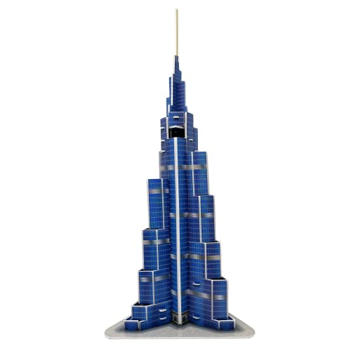 Berühmtes Gebäude 3D Puzzle (Burj Khalifa) von Edu-Sci