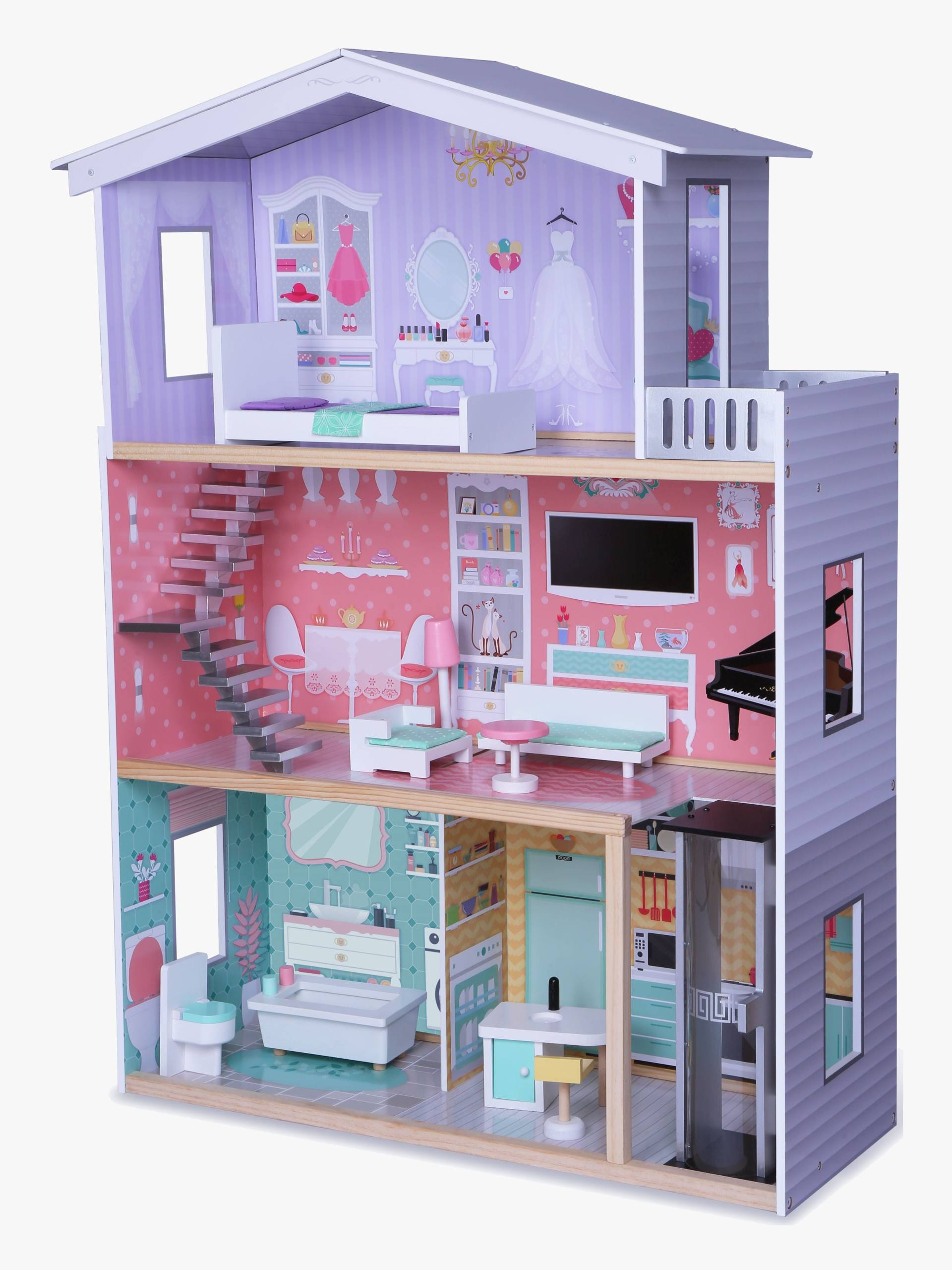 Edufun Meridas Puppenhaus, Holz Edufun Meridas Puppenhaus, Holz von EduFun