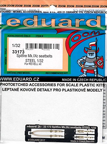 Eduard Accessories 33173 Modellbauzubehör Spitfire Mk.IXc Sicherheitsgurte Steel f.Revell von Eduard