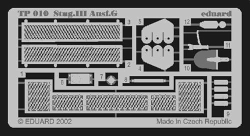 Eduard Accessories TP010 Modellbauzubehör Stug.III Ausführung G von Eduard