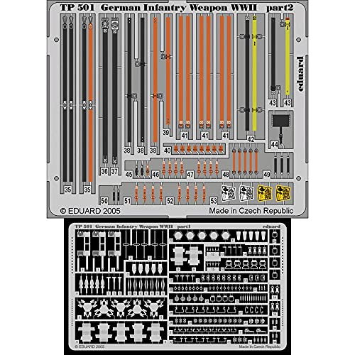 Eduard Accessories TP501 Modellbauzubehör German Infantry Weapon WWII von Eduard Accessories