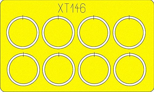 Eduard Accessories XT146 Modellbauzubehör Bofors 40mm AA Gun Wheels, Mehrfarbig von Eduard