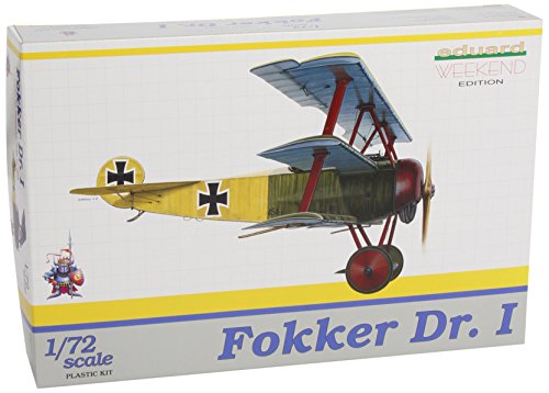 Eduard Plastic Kits 7405 - Fokker Dr.I Weekend von Eduard