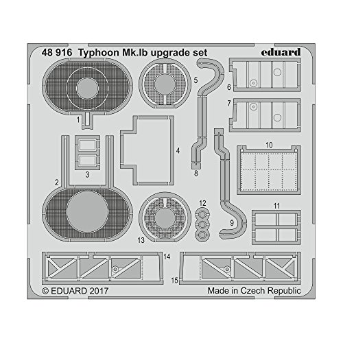 (EDP48916) - Eduard Photoetch 1:48 - Typhoon Mk.Ib Upgrade (Eduard) von Eduard