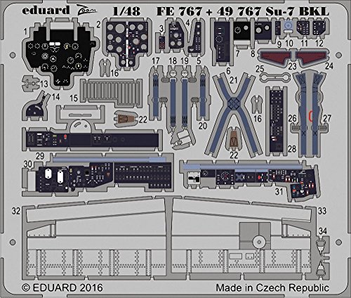 (EDPFE767) - Eduard Photoetch 1:48 - Su-7 (SMER) von Eduard