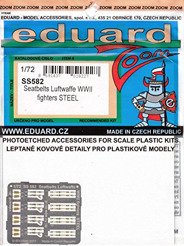 Eduard Photoetch (Zoom) 1:72 - Seatbelts Luftwaffe Fighter von Eduard