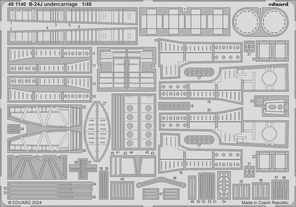 BIG ED - B-24J - Part II [Hobbyboss] von Eduard