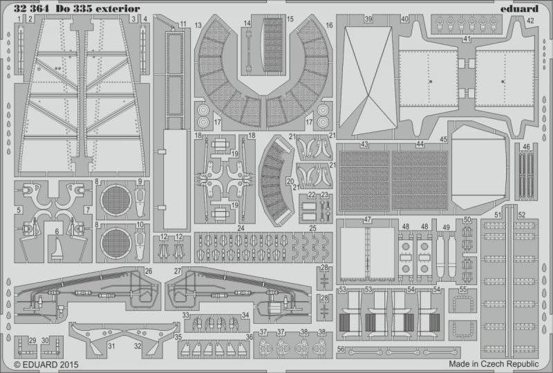 Dornier Do 335 - Exterior [HKM] von Eduard