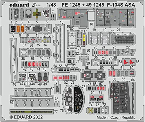 EDUARD - f-104s ASA von Eduard