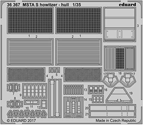 Eduard Accessories 36367 Modellbauzubehör MSTA S Howitzer-Hull for Zvezda von Eduard