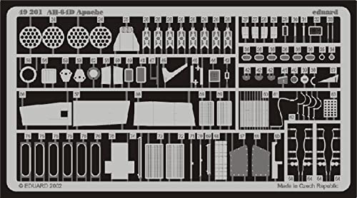 Eduard Accessories 49201 Modellbauzubehör AH-64D Apache für Hasegawa Bausatz von Eduard