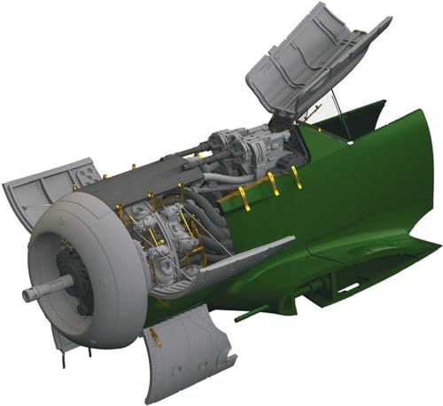 Eduard - Focke-Wulf FW190A-7 Kanonen mit Motor und Rumpf 1/48 für eduard - eduard 648941 von Eduard