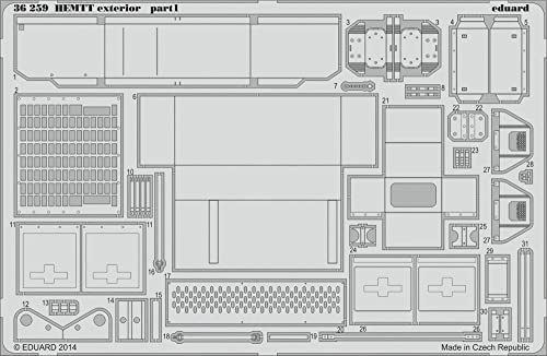Eduard Photoetch 1:35 – HEMTT exterior (italeri 6510) (EDP36259) von Eduard