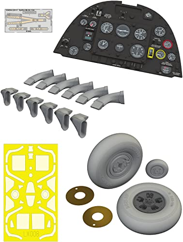 Eduard Sprue Brothers 1:24 Look Plus – Spitfire Mk.IXc Detail-Set (AFX-Kit), EDU634036 von Eduard