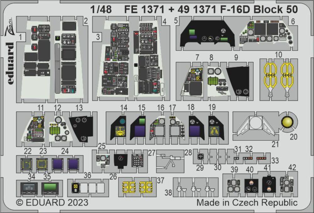 F-16D Block 50 [Kinetic] von Eduard