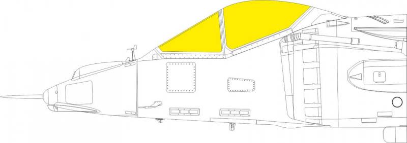 Harrier GR.1/3 - TFace [Kinetic Model Kits] von Eduard