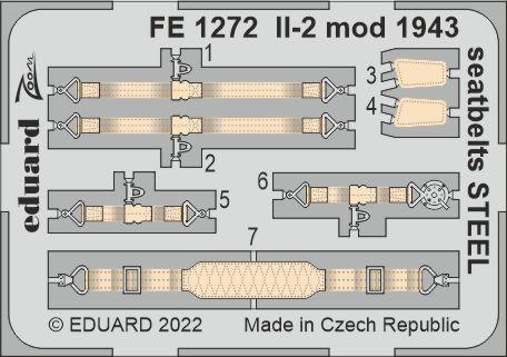 Il-2 mod. 1943 - Seatbelts STEEL [Zvezda] von Eduard