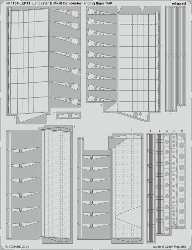 Lancaster B Mk.III Dambuster - Landing flaps [HKM] von Eduard