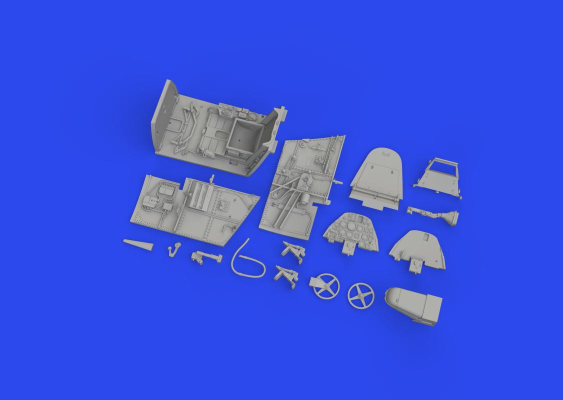 Messerschmitt Bf 109 K-4 - Cockpit - Print [Eduard] von Eduard