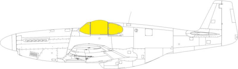 P-51B/C - Malcolm Hood canopy - TFace [Eduard] von Eduard