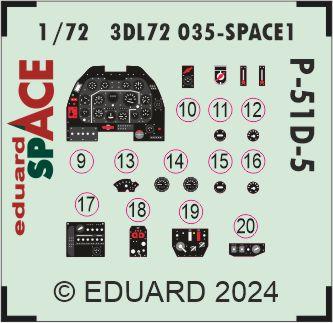 P-51D-5 - Space von Eduard