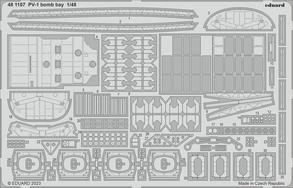 PV-1 - Bomb bay  [Academy] von Eduard