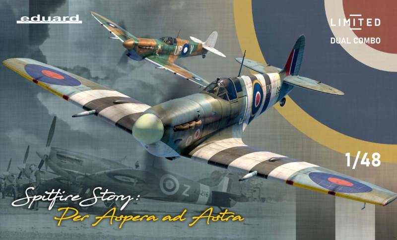 SPITFIRE STORY: Per Aspera ad Astra - DUAL COMBO von Eduard