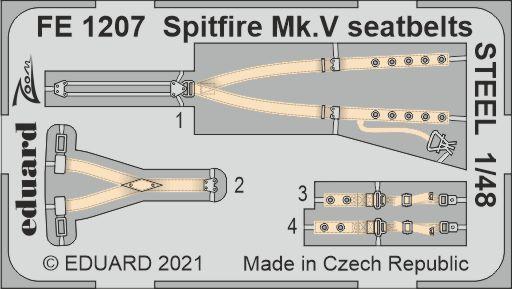 Spitfire Mk.V - Seatbelts STEEL [Eduard] von Eduard