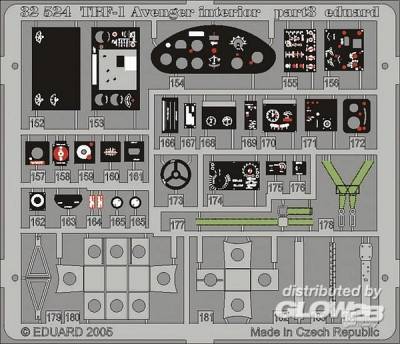 TBF-1 Avenger - Interior von Eduard