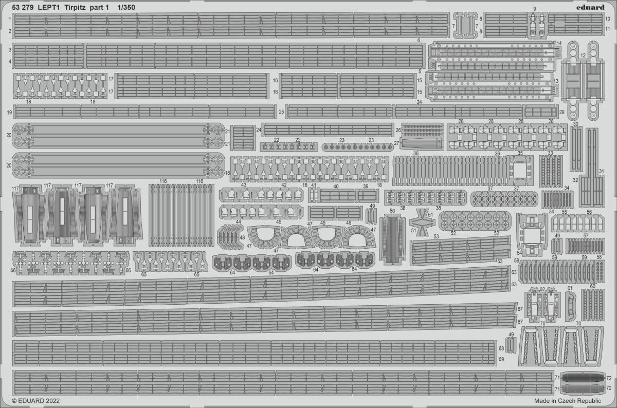 Tirpitz - Part 1 [Trumpeter] von Eduard