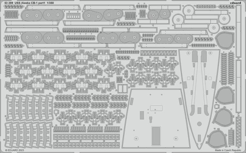 USS Alaska CB-1 - Part 1 [HobbyBoss] von Eduard