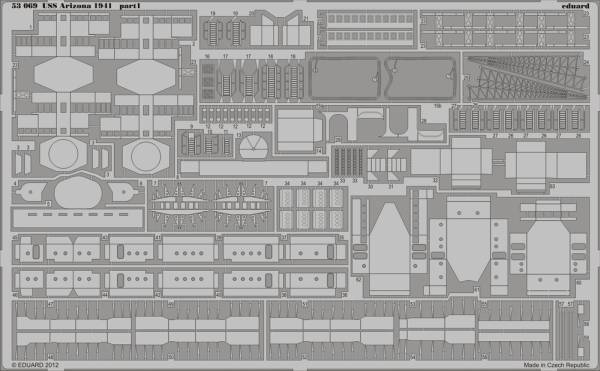 USS Arizona 1941 [HobbyBoss] von Eduard