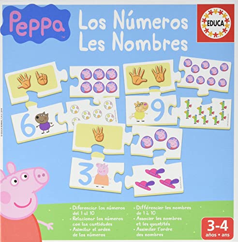 Educa - 16224 - Entwicklungsspiel für Kinder - Les Nombres (französische Version) von Educa