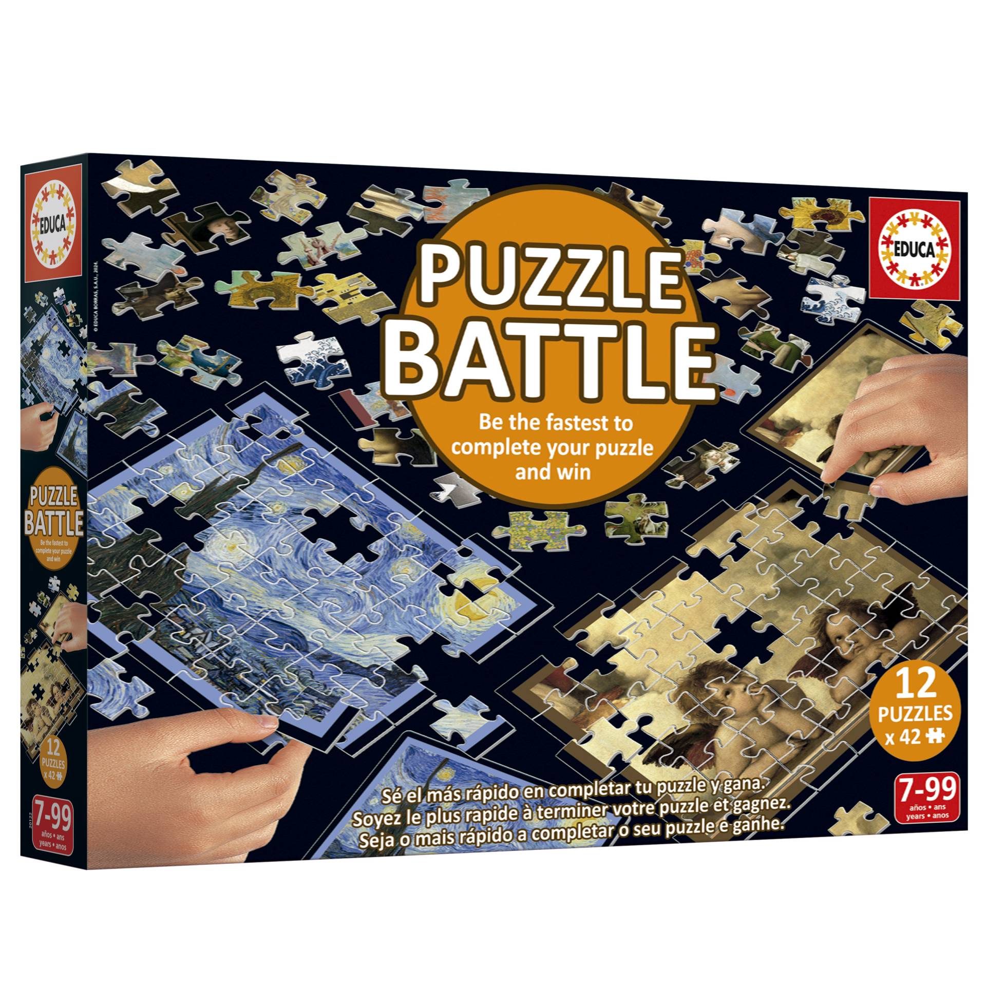 Educa 12 Puzzles - Puzzle Battle Art 42 Teile Puzzle Educa-20122 Educa 12 Puzzles - Puzzle Battle Art 42 Teile Puzzle Educa-20122 von Educa