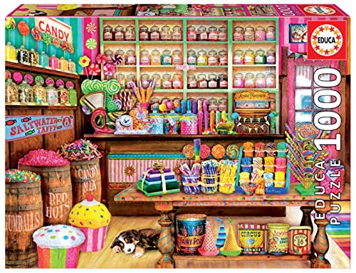 Educa 17104, Süßigkeitenladen, 1000 Teile Puzzle für Erwachsene und Kinder ab 10 Jahren, Candy Shop Educa 17104, Süßigkeitenladen, 1000 Teile Puzzle für Erwachsene und Kinder ab 10 Jahren, Candy Shop von Educa