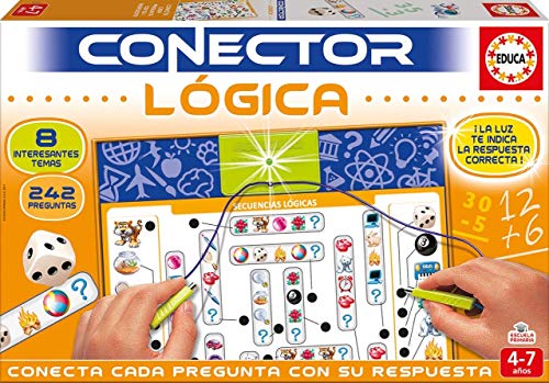 Educa 17201 Conector Lógica, Bunt, One Size Educa 17201 Conector Lógica, Bunt, One Size von Educa