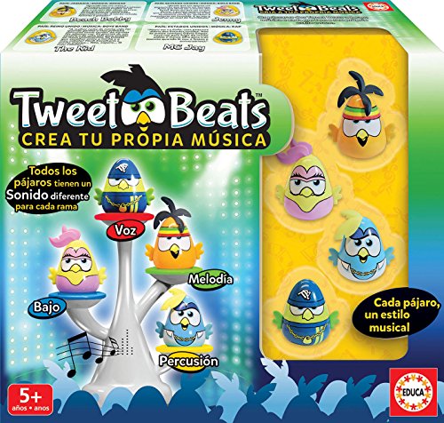 Educa 17911 Tweet Beats: Crea Tu Música Vogel, Sortiert, One Size von Educa