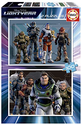 Educa 19316, Lightyear, 2x100 Teile Puzzle-Set für Erwachsene und Kinder ab 5 Jahren, Disney, Pixar, Toy Story Educa 19316, Lightyear, 2x100 Teile Puzzle-Set für Erwachsene und Kinder ab 5 Jahren, Disney, Pixar, Toy Story von Educa