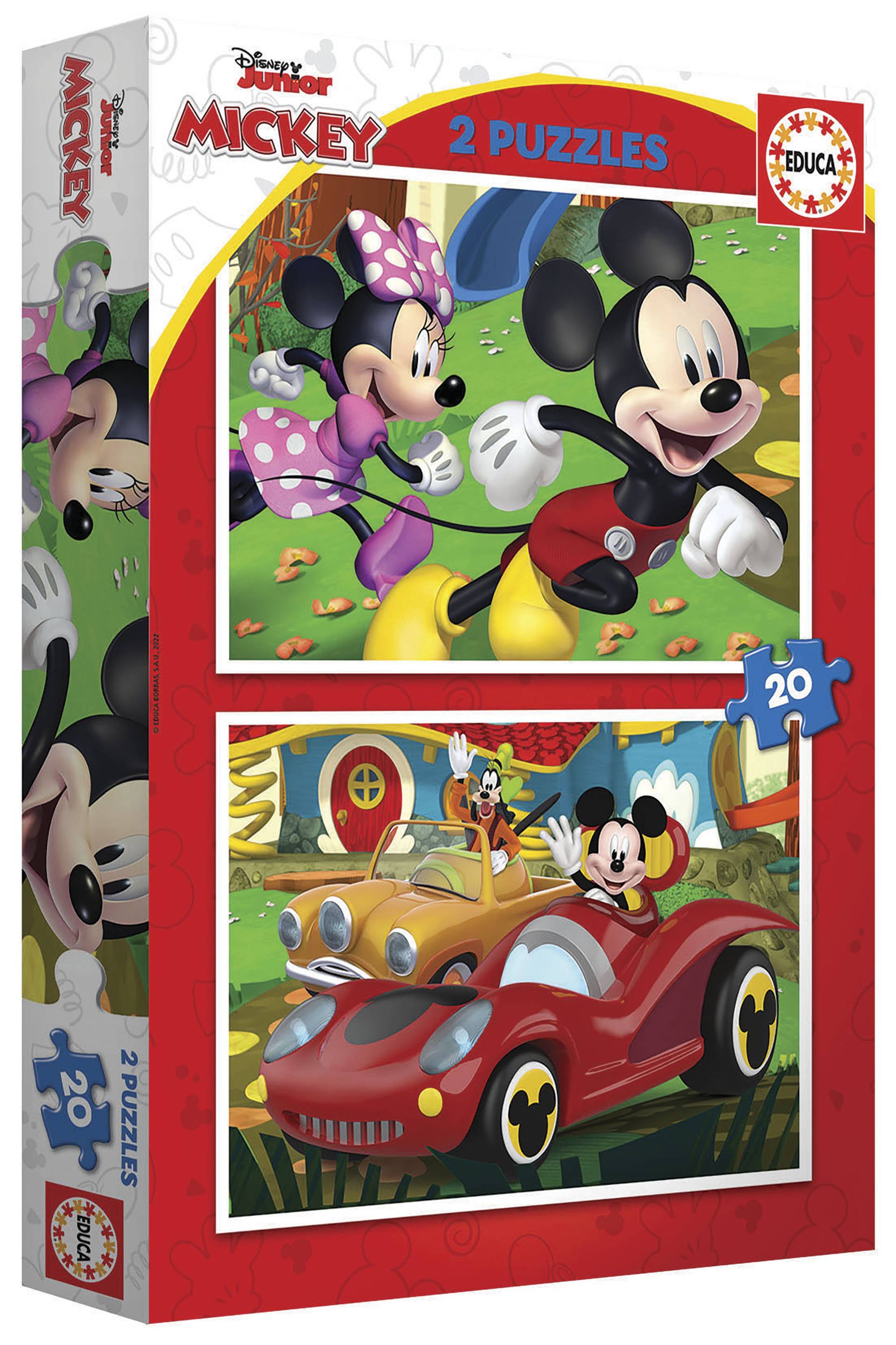 Educa 2 Puzzles Mickey Mouse - Fun House 20 Teile Puzzle Educa-19311 Educa 2 Puzzles Mickey Mouse - Fun House 20 Teile Puzzle Educa-19311 von Educa