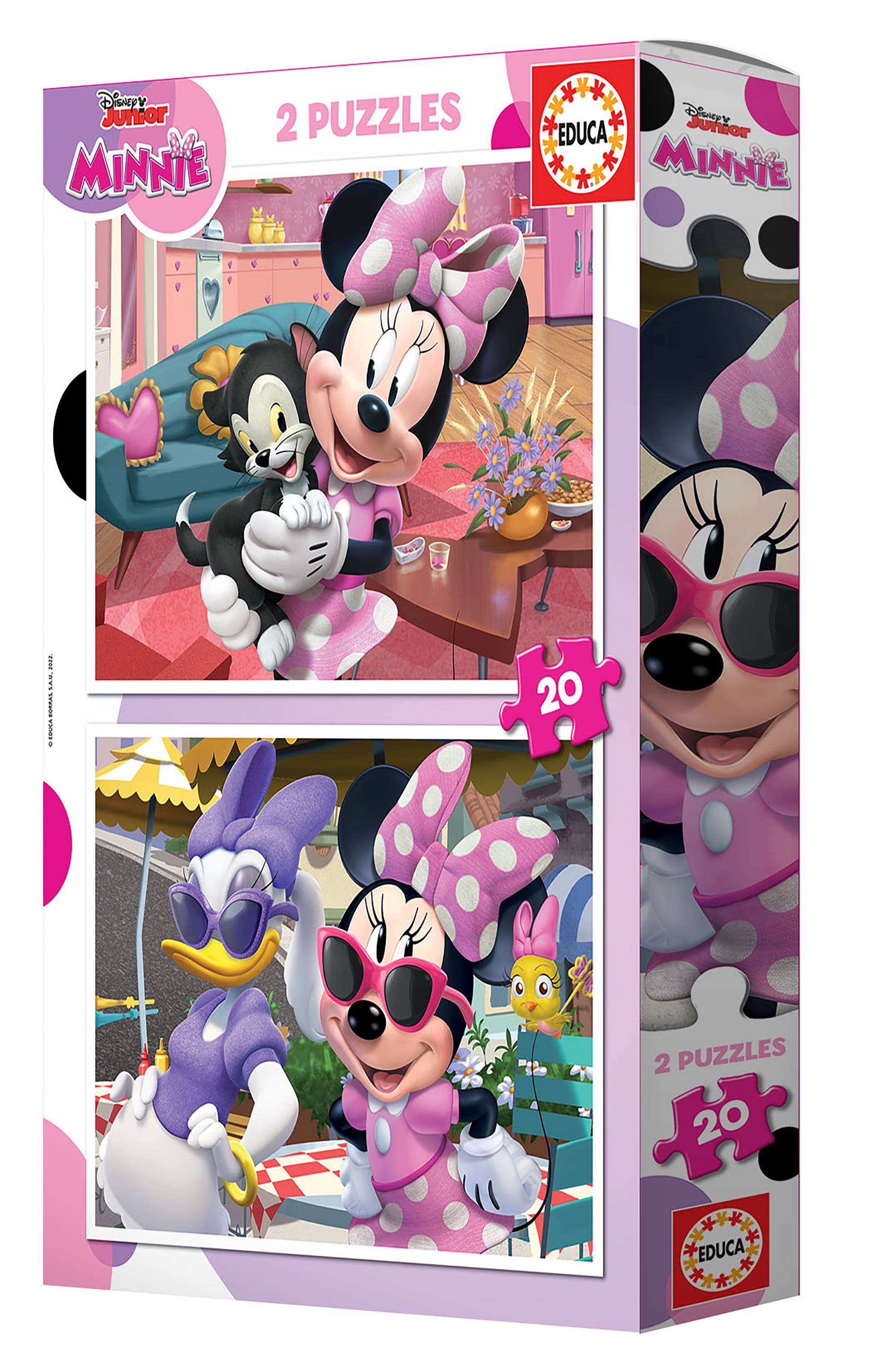 Educa 2 Puzzles Minnie 20 Teile Puzzle Educa-19297 Educa 2 Puzzles Minnie 20 Teile Puzzle Educa-19297 von Educa