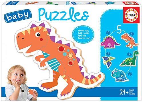 Educa - Dinosaurier, Baby Puzzleset mit 5 Puzzles für Kinder ab 24 Monaten (18873) Educa - Dinosaurier, Baby Puzzleset mit 5 Puzzles für Kinder ab 24 Monaten (18873) von Educa